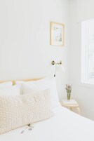 Individually furnished, blackout drapes, free WiFi, bed sheets