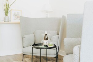 Individually furnished, blackout drapes, free WiFi, bed sheets