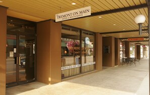 Entrée de l’hébergement