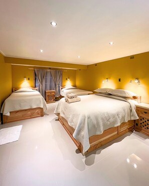 Family Quadruple Room, Multiple Beds | Premium bedding, free WiFi, bed sheets - Hotel Corvatsch Chile (San Pedro de Atacama)
