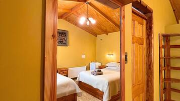 Premium bedding, free WiFi, bed sheets