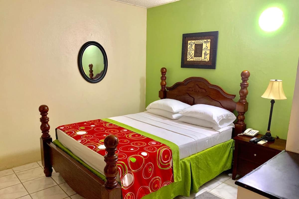 Room, 1 Queen Bed | In-room safe, desk, iron/ironing board, free cribs/infant beds