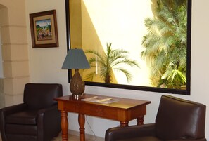 Zona de estar del vestíbulo