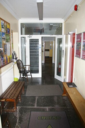 Interior entrance