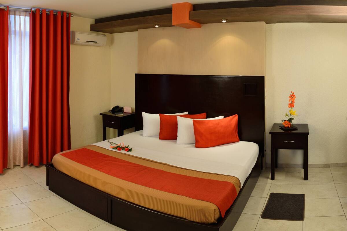 In-room safe, iron/ironing board (on request), WiFi (free)