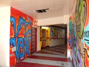 Entrada de la propiedad