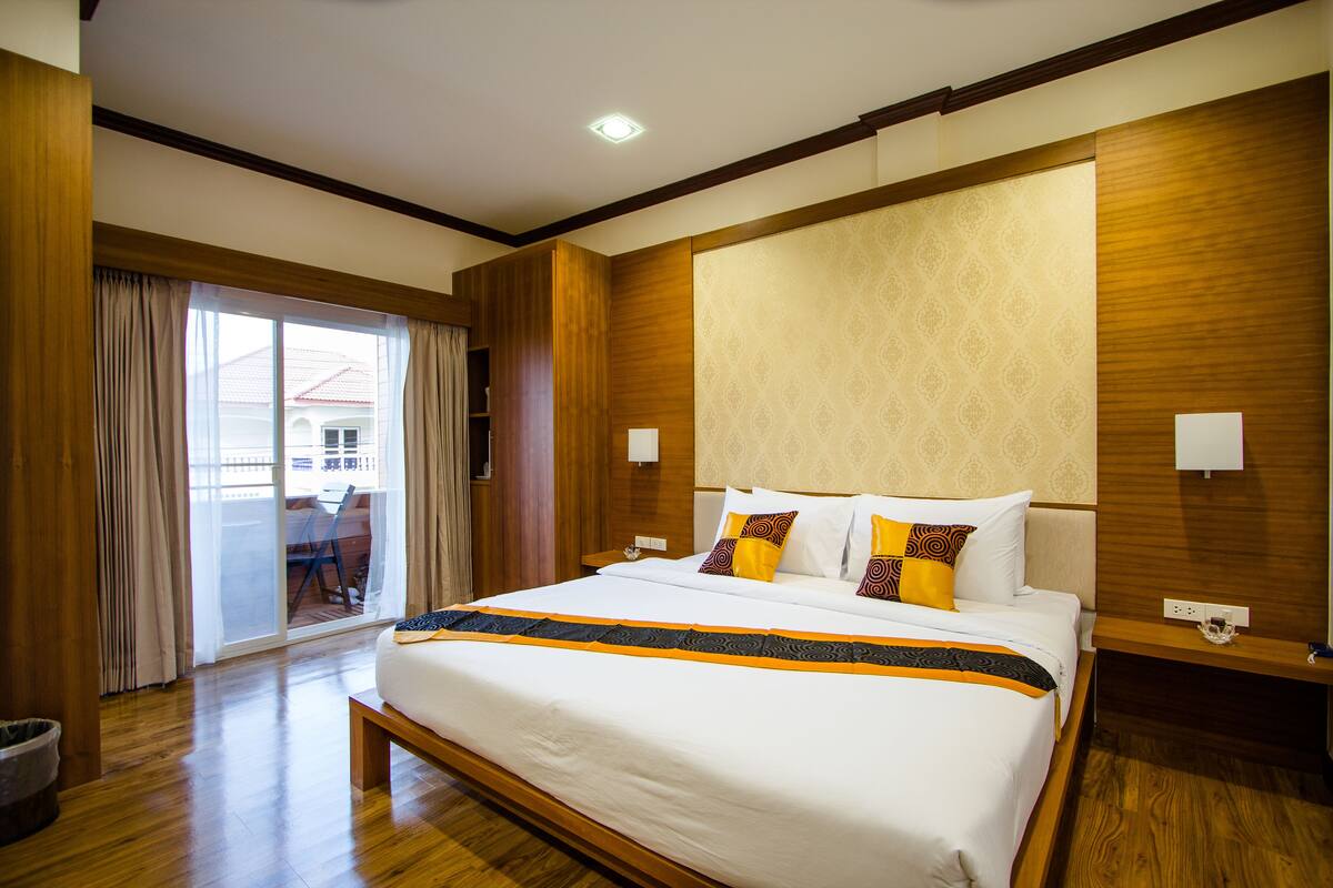 Chambre Deluxe, balcon | Vue de la chambre