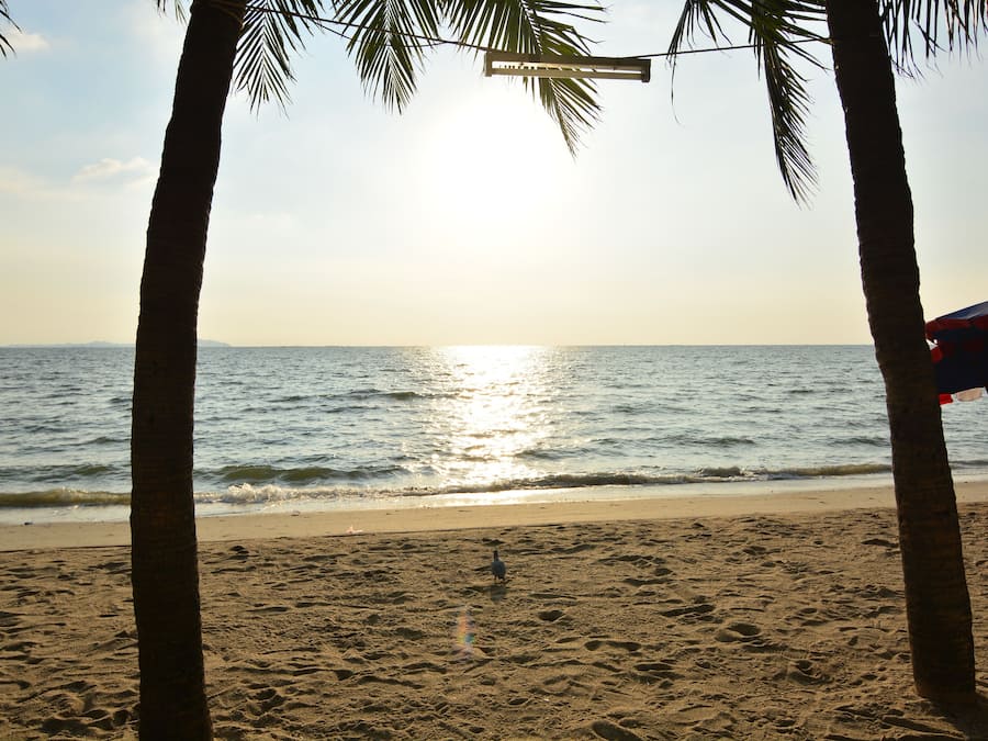 Utsikt fra overnattingsstedet