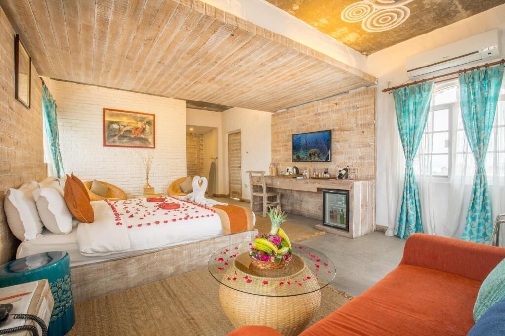 1 soverom, sengetøy av topp kvalitet, minibar og safe på rommet