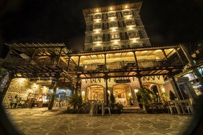 Voorkant van accommodatie