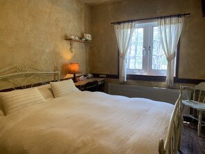 Double Room - Relux Double | Desk, free WiFi, bed sheets - B&B Nomanomori (Chino)