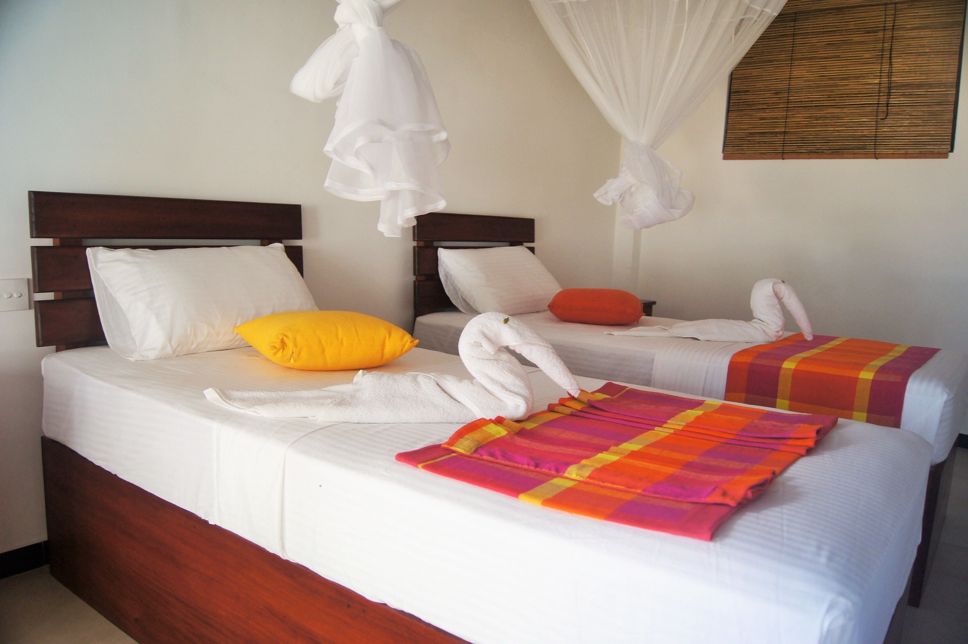 deluxe twin room, ocean view | premium bedding, in-room safe, desk, free wifi