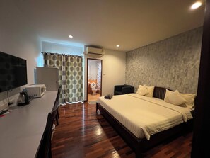 1 habitación, escritorio, wifi gratis y ropa de cama 