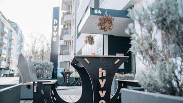 Façade de lâhĂ©bergement