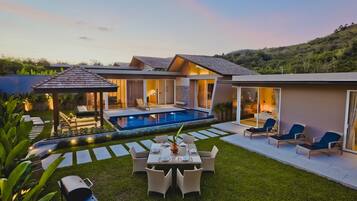 Executive Villa, 4 Bedrooms, Private Pool, Pool View | Private pool