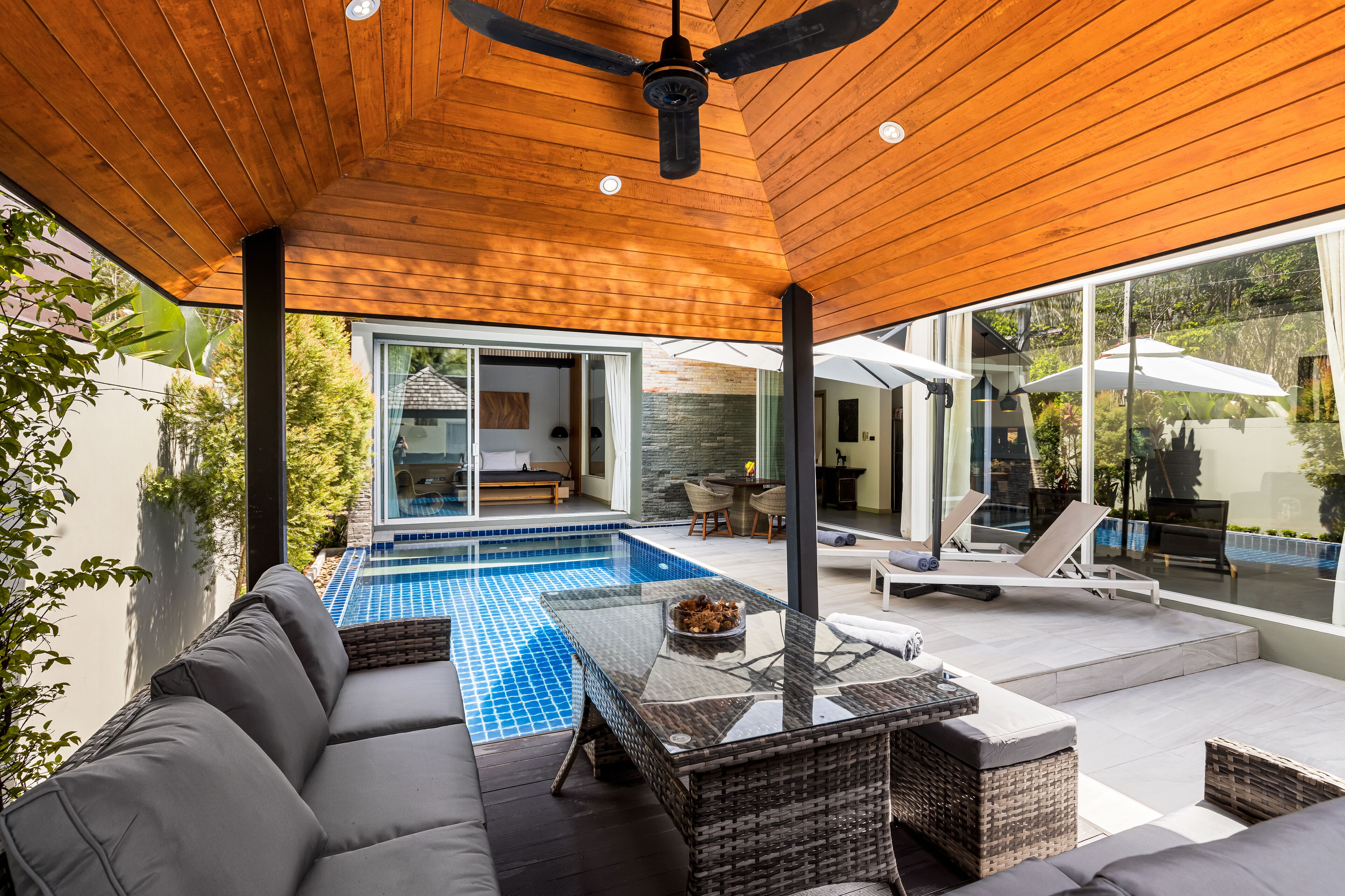 ซูพีเรียวิลล่า, 3 ห้องนอน | ลานระเบียง/นอกชาน