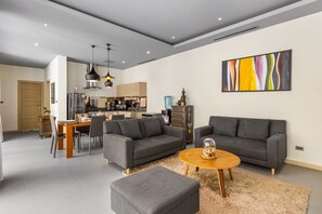 Living area - Villa Sunpao (Choeng Thale)