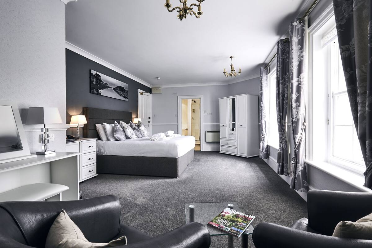 superior double room, 1 king bed, jetted tub | desk, iron/ironing board, free wifi, bed sheets