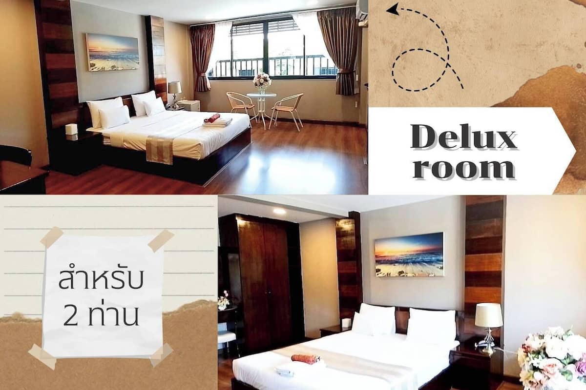 Chambre Deluxe | Bureau, lits pliants/supplémentaires, Wi-Fi gratuit
