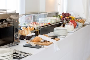 Gratis frukostbuffé varje dag 