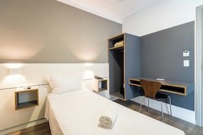 Desk, iron/ironing board, free WiFi, bed sheets