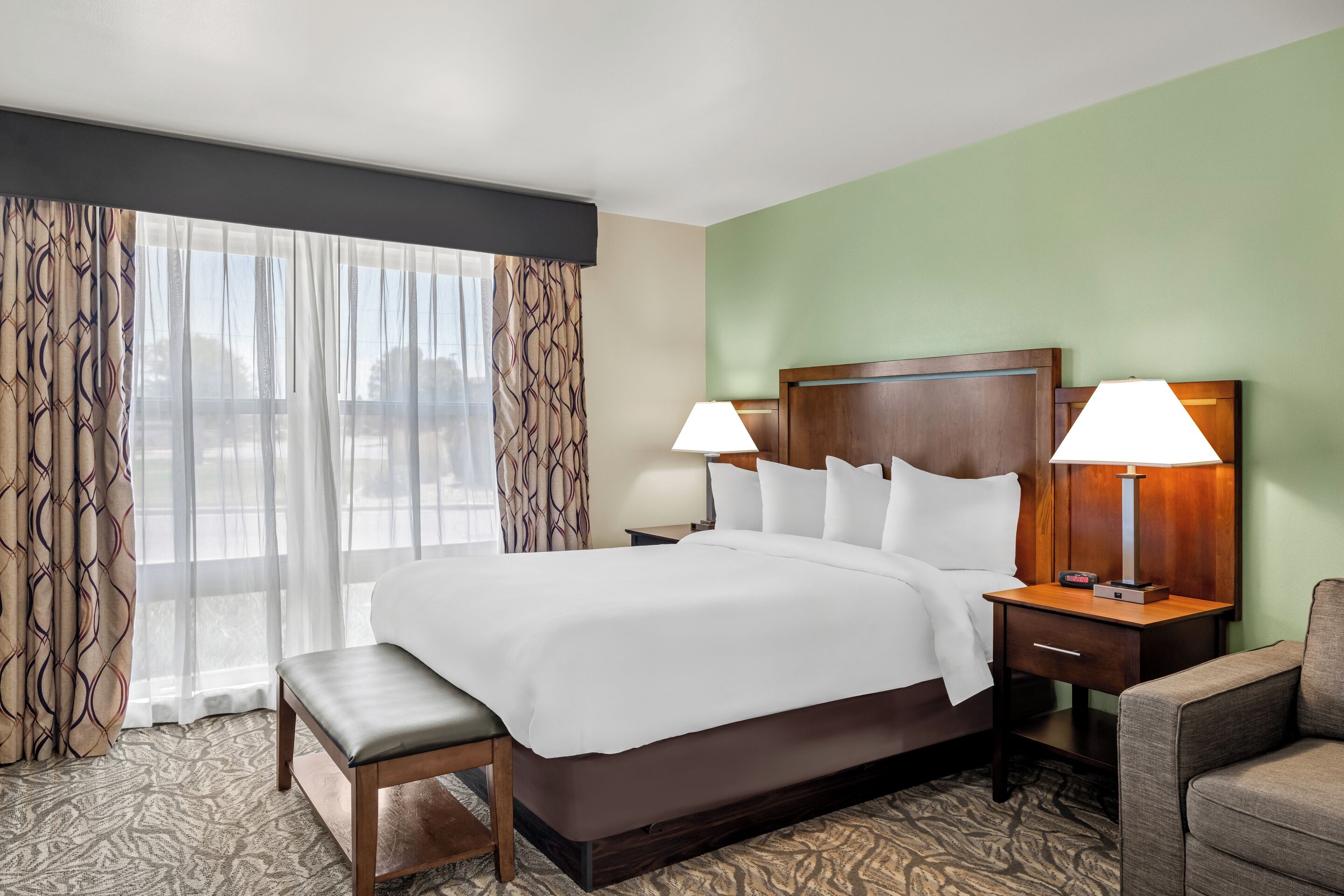 premium bedding, in-room safe, soundproofing, iron/ironing board