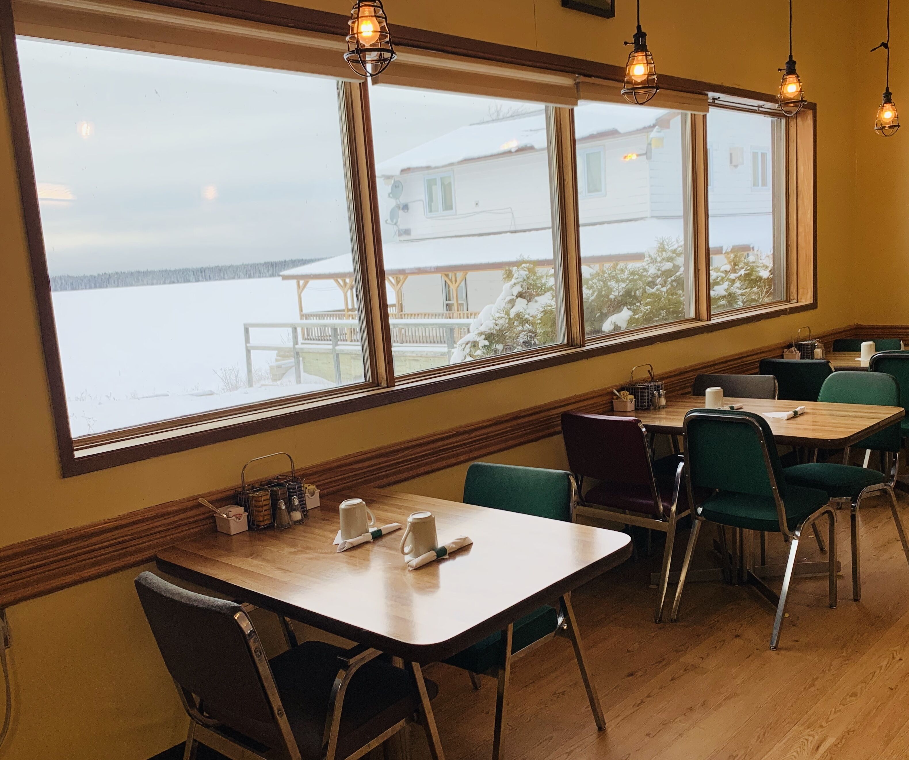 Breakfast, lunch, dinner served; local cuisine 