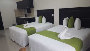 Executive-Apartment, 2 Queen-Betten, Mikrowelle | Eigene Küche