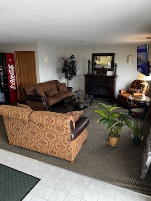 Lobby sitting area