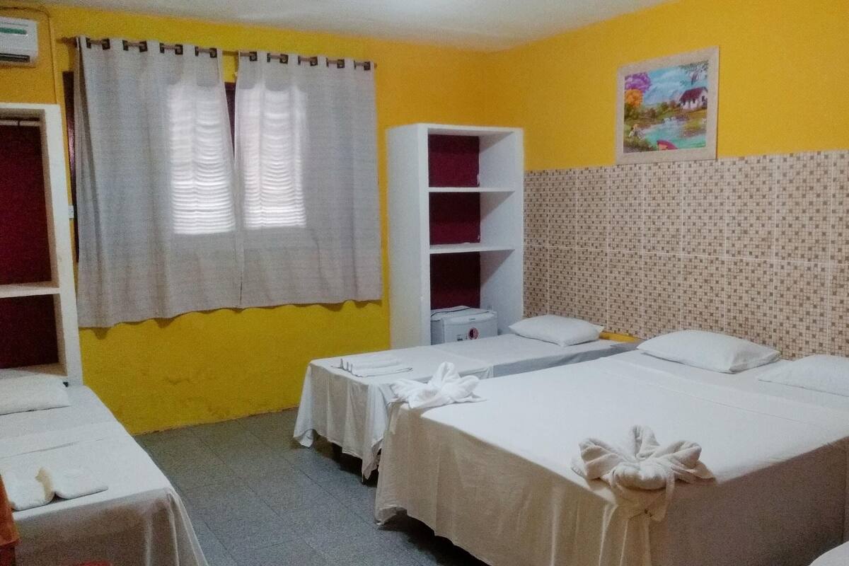 Family Room | Minibar, desk, blackout curtains, iron/ironing board