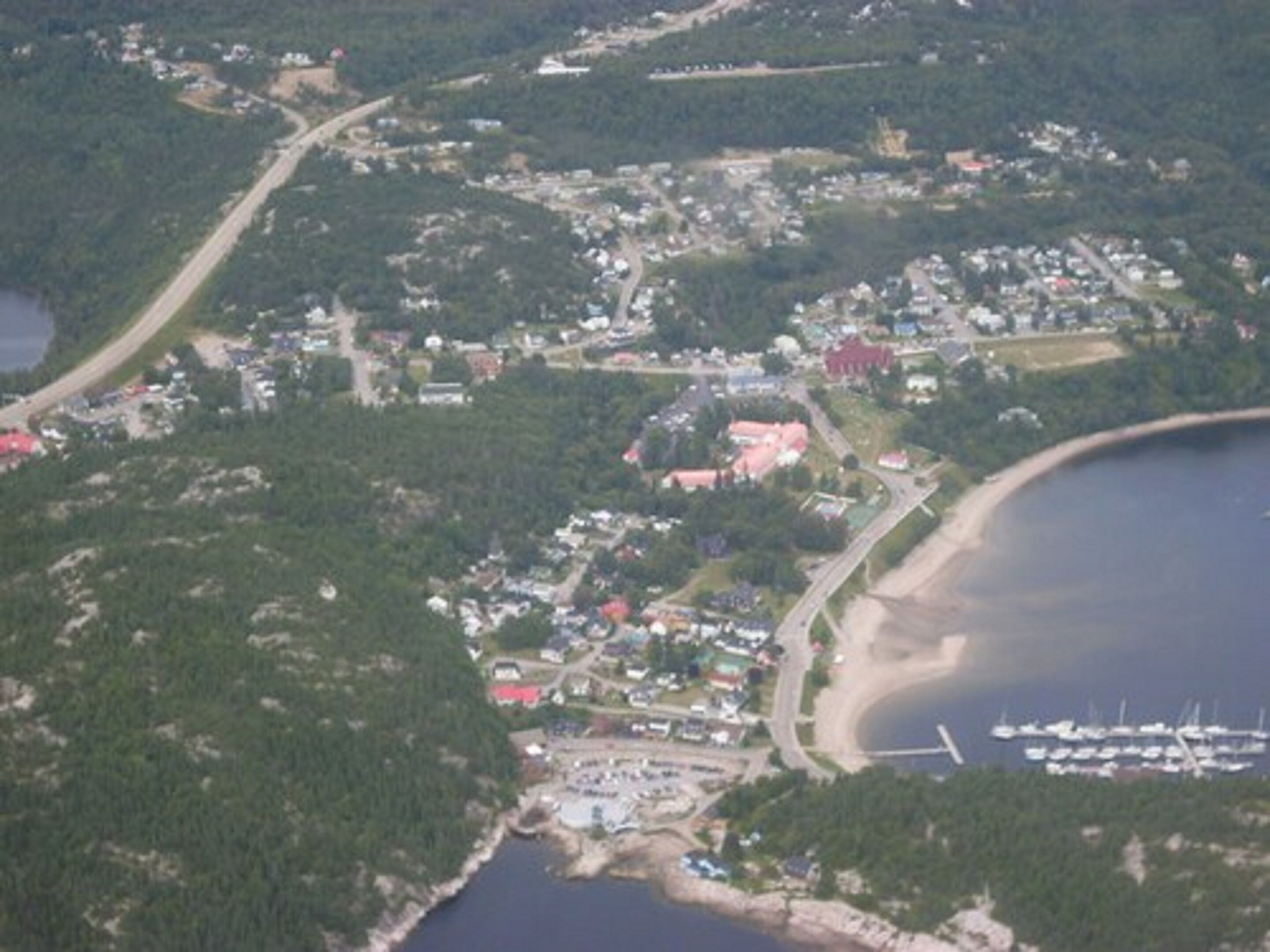 aerial view