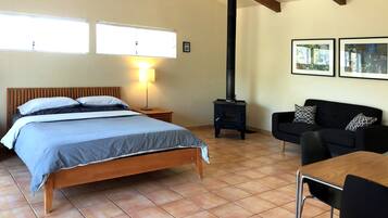 Premium bedding, individually decorated, individually furnished