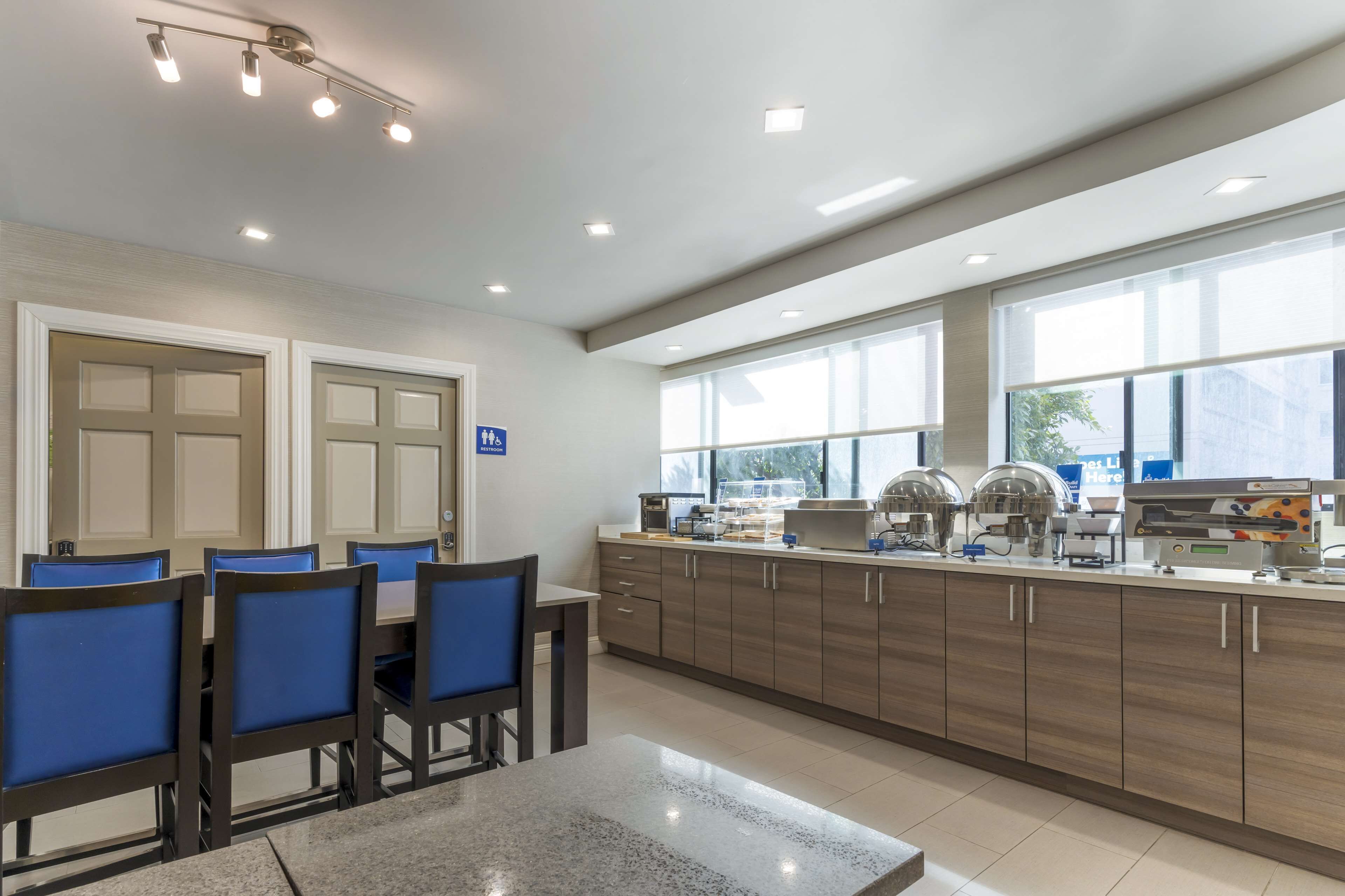 Free daily self-service breakfast 