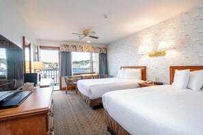 客房, 2 张大床 (Main Inn 1st Floor) | 泰普尔床垫、遮光窗帘、熨斗/熨衣板、免费 WiFi