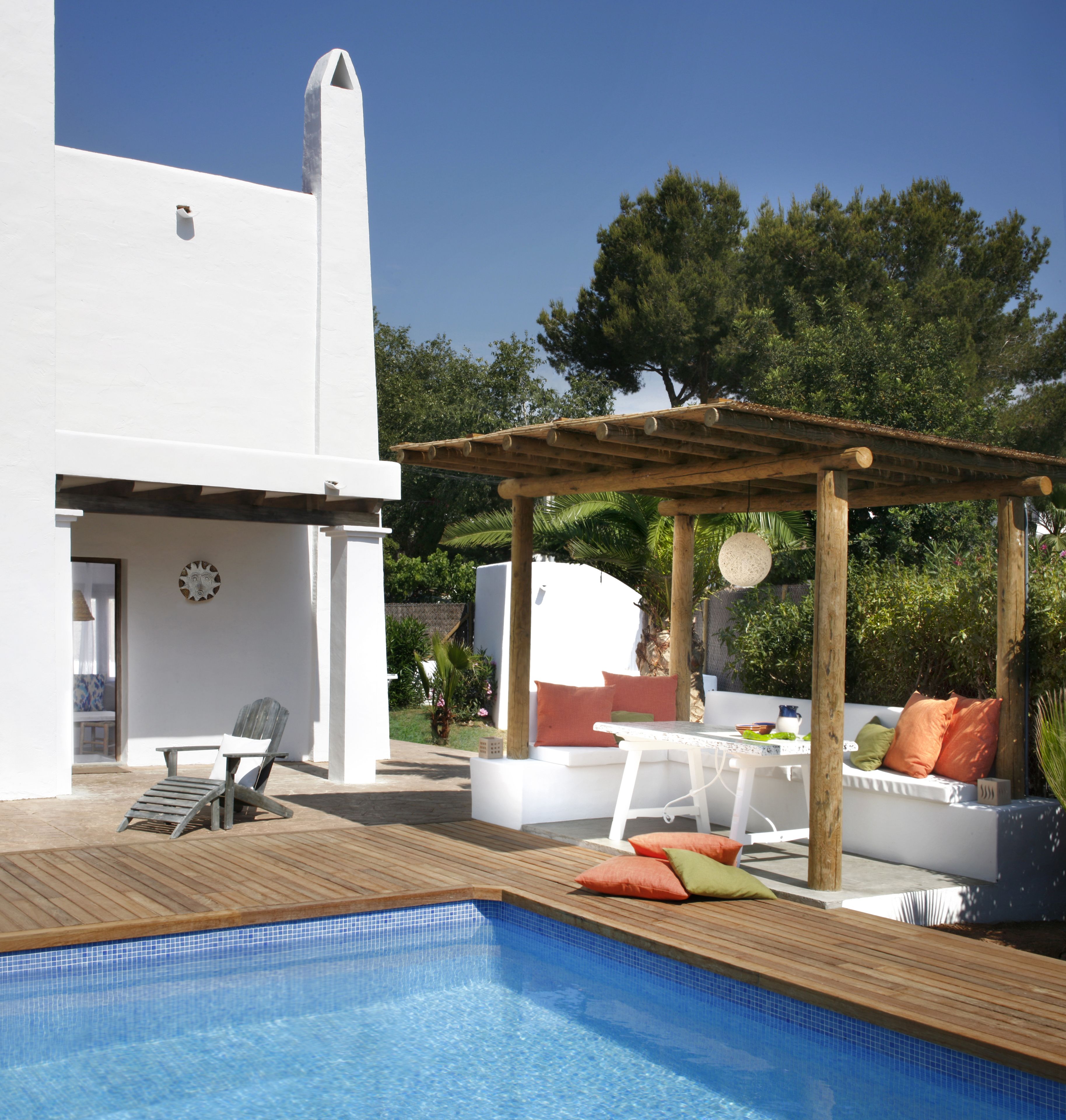 deluxe villa, 3 bedrooms, private pool | terrace/patio