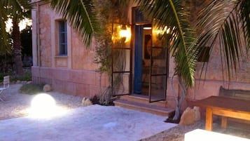 Entrada de la propiedad