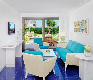 방갈로 | 거실 | 평면 TV