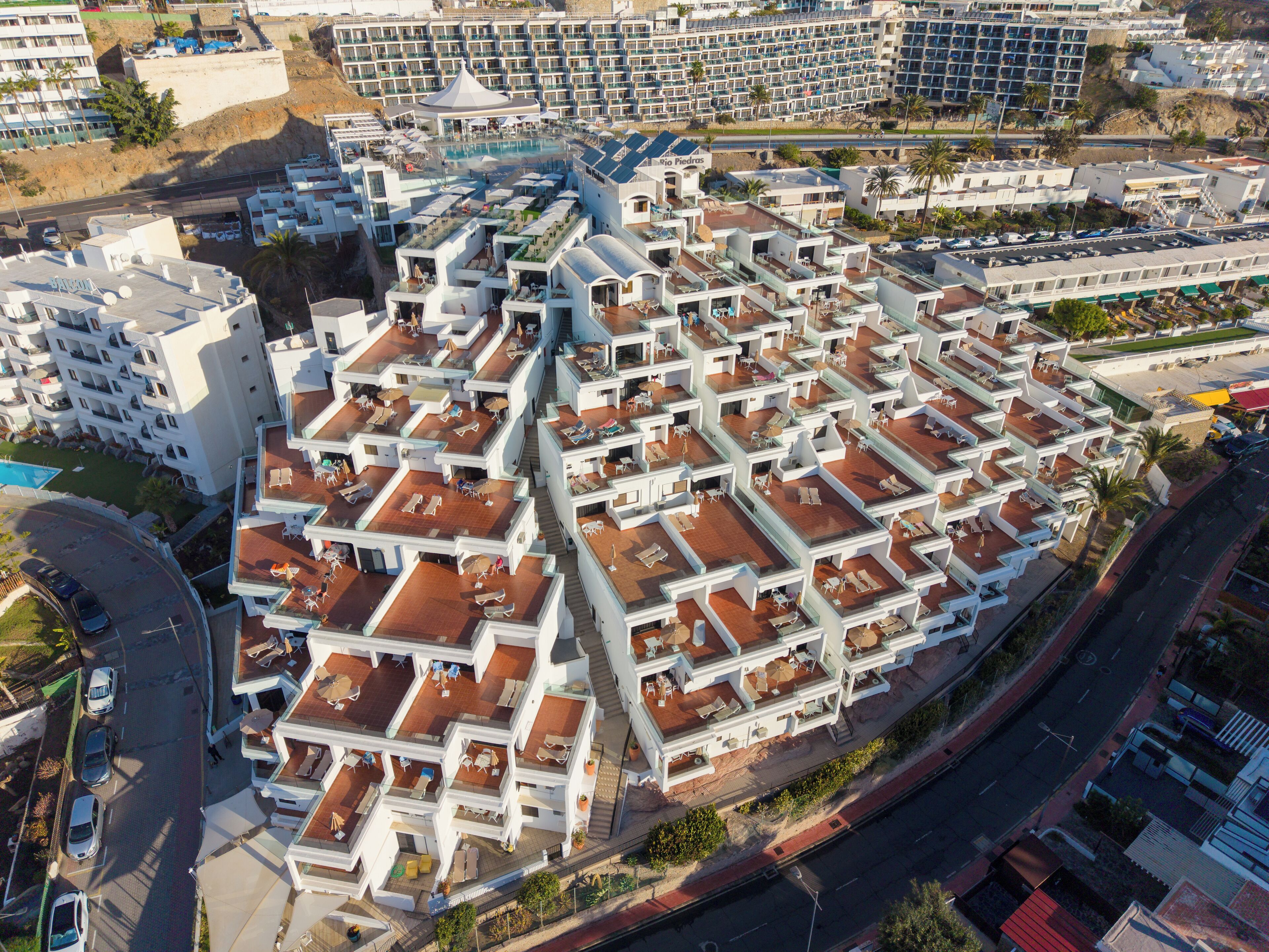 Fassade der Unterkunft