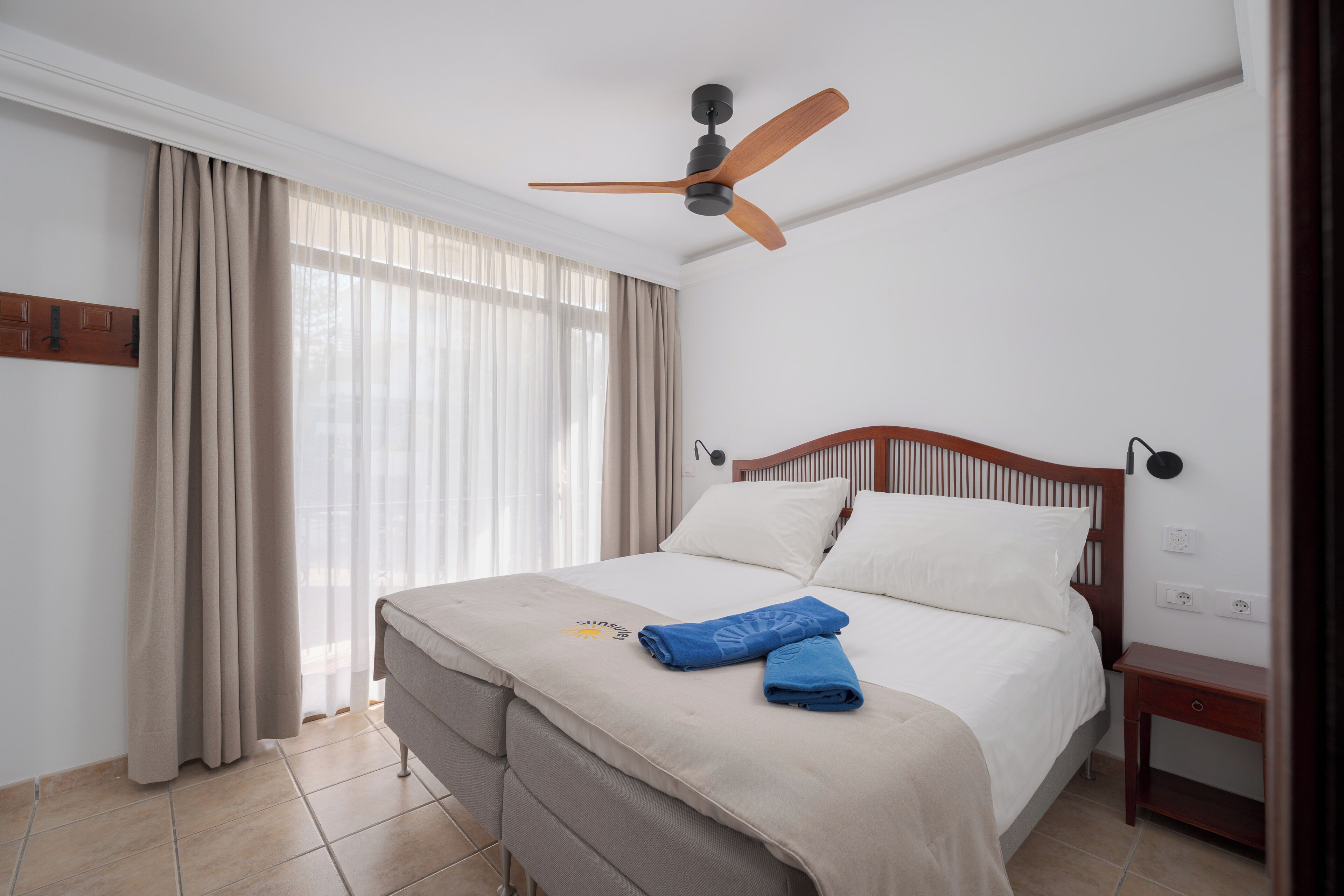 Apartemen, 1 kamar tidur (Balcony or Terrace) | 1 kamar tidur, seprai premium, brankas, dan setrika/meja setrika