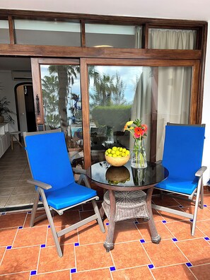Departamento, 1 habitación (Balcony or Terrace) | Terraza o patio