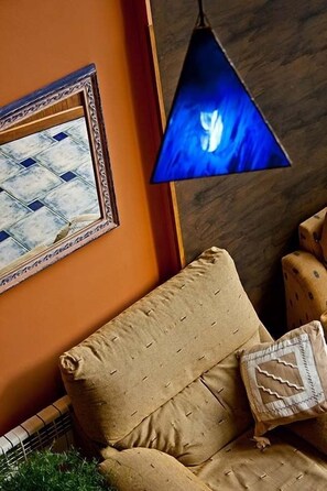 Sala de estar en el lobby