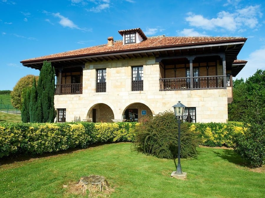 Overnatningsstedets facade