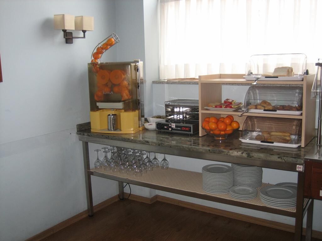 daily buffet breakfast (eur 7 per person)