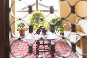 Sitteområde i lobbyen