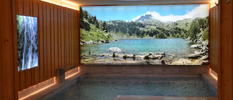 Sauna, Dampfbad, 1 Behandlungsraum