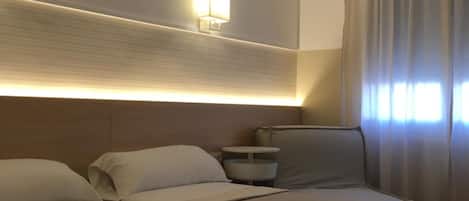 Sistema de insonorización, wifi gratis, ropa de cama