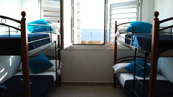 Free WiFi, bed sheets