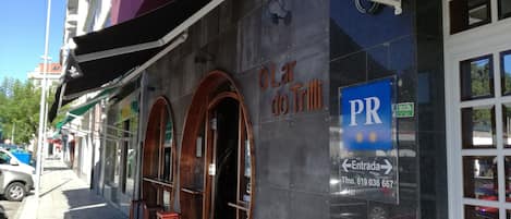 Entrée de l’hébergement