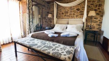 Lakens van Egyptisch katoen, luxe beddengoed, donsdekens