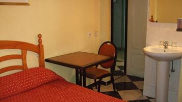 Desk, blackout curtains, free WiFi
